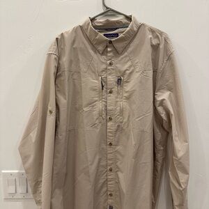 Patagonia Men's Tan Shirt